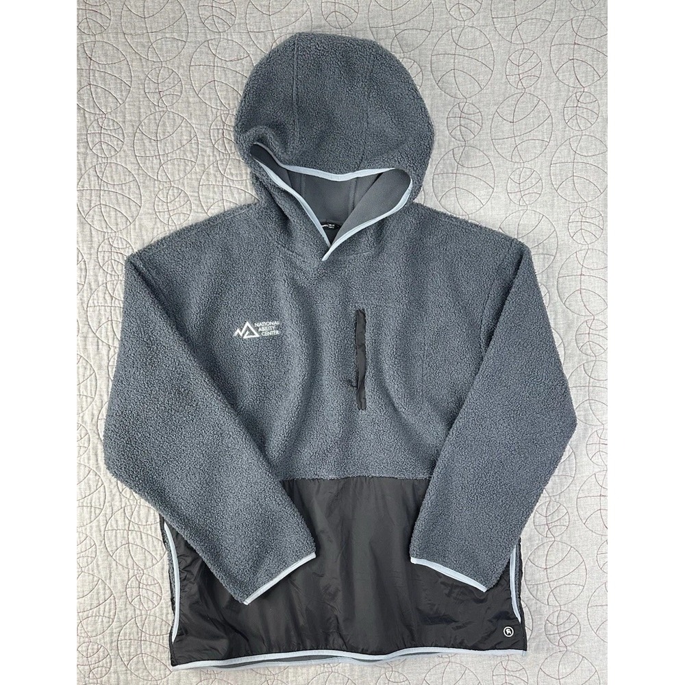Backcountry GOAT Deep Pile Fleece Pullover Hoodie Patrol Gray / Men's XXL / LOGO